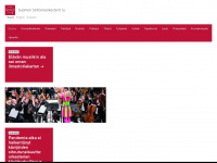 sinfoniaorkesterit.fi Webseite Vorschau