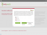 ladywell.de Webseite Vorschau