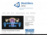 medinetz-jena.de Webseite Vorschau