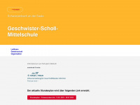 gsms-schwarzenbach.de Webseite Vorschau
