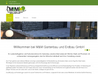 mmgartenbau.de Webseite Vorschau