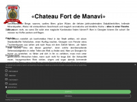 chateau-fort-manavi.com Webseite Vorschau