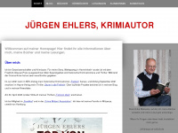 juergen-ehlers-krimi.de Webseite Vorschau
