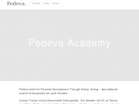 pedeva-academy.de Webseite Vorschau