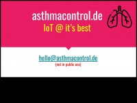 asthmacontrol.de Webseite Vorschau