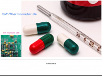 iot-thermometer.de Webseite Vorschau