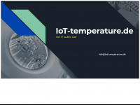 iot-temperature.de Webseite Vorschau