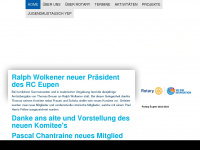 rotary-eupen.org Webseite Vorschau
