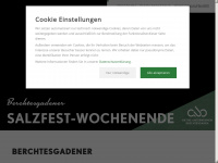 berchtesgaden-feiert.de Webseite Vorschau