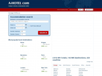 a-hotel.com Webseite Vorschau