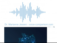voice-comparison.com Webseite Vorschau