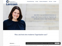 lenssen.com Webseite Vorschau
