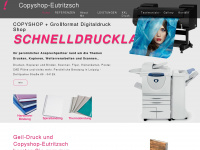 copyshop-eutritzsch.de Webseite Vorschau