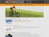 radcult.com Webseite Vorschau