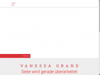 vanessa-grand.ch Webseite Vorschau