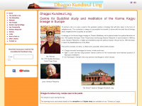 dhagpo-kundreul.org Webseite Vorschau