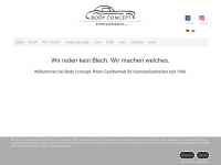 bodyconcept-kfz.de Webseite Vorschau