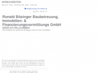 boesinger-immobilien.de Webseite Vorschau