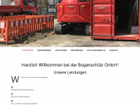 bogenschuetz-gmbh.de Webseite Vorschau