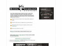 huntinfo.com Webseite Vorschau