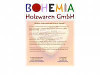 bohemia-gmbh.de Webseite Vorschau