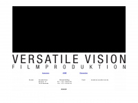 versatilevision.de Webseite Vorschau