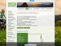 dav-freiburg.de Webseite Vorschau