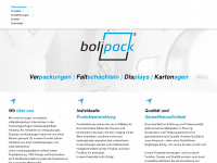 boli-pack.de Webseite Vorschau
