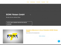 bonk-reisen.de Webseite Vorschau