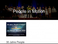 people-in-motion.de Webseite Vorschau