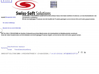 swiss-soft.ch Webseite Vorschau