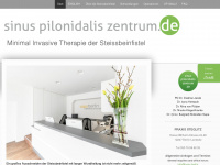 sinus-pilonidalis-zentrum.de Webseite Vorschau