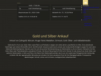 struck-gold.de Webseite Vorschau