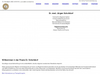 dr-schottdorf.de Webseite Vorschau
