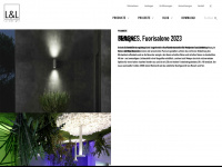 lucelight.it Webseite Vorschau