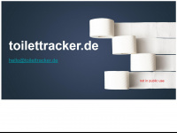 toilettracker.de Webseite Vorschau