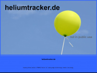heliumtracker.de Webseite Vorschau