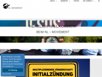 nl-movement.ch Webseite Vorschau