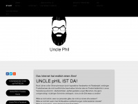 unclephil.de Webseite Vorschau