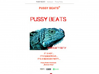 pussy-beats.com Webseite Vorschau
