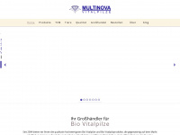 vitalpilze-multinova.eu Webseite Vorschau
