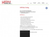 hopsala-verlag.at Webseite Vorschau