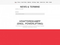 kraftdreikampf-salzburg.at Webseite Vorschau