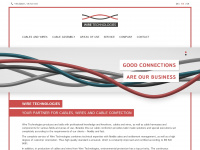 wire-technologies.de Webseite Vorschau