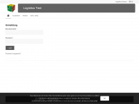 logistics-test.ch Webseite Vorschau