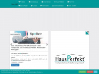hausperfekt.ch Webseite Vorschau