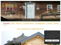 roemermuseum-altheim.at Webseite Vorschau