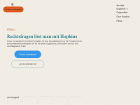 hopkins.law Webseite Vorschau