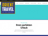 orienttravel24.ch Webseite Vorschau