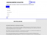 ibs-schleiter.de Webseite Vorschau